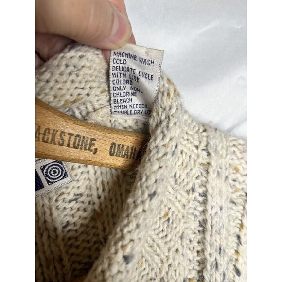 Bravo Roll Neck Sweater Pullover Wool Blend Mens Size Medium Vintage 1990s - Picture 10 of 10